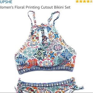 Cupshe floral bikini